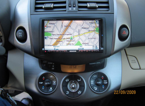 Rav 4 Car cinema Navigation-Camera kenwood DDX8024BT.
