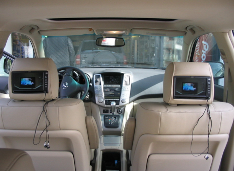 Lexus RX 400 H (Hybrid). Car Cinema Eton - Play Station 2 Slim line.