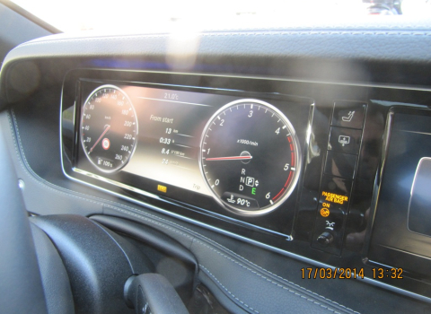 Mercedes S 350 Bluetec. Laser Jamer Blinder.