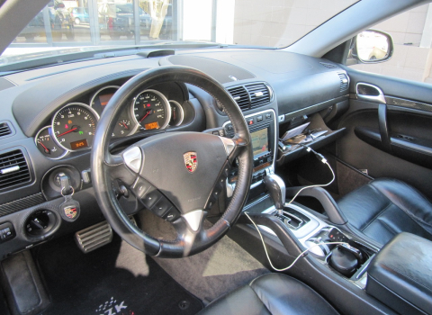 Porsche Cayenne S. Car Navigation Kenwood DNX8160Dabs.