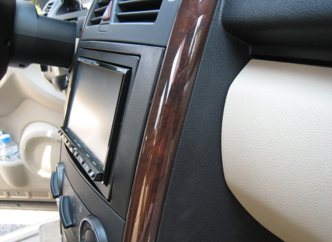 Mercedes A 170. Car Cinema - Navigation Pioneer Avic-HD1BT-Macrom.