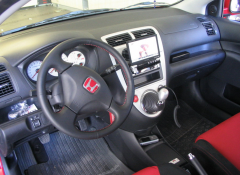 Honda CivicType S - Car Cinema Navigation Kenwood DNX8220BT