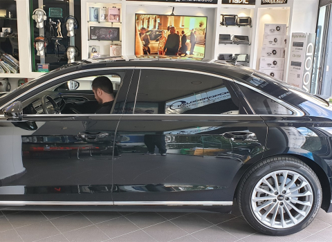  Audi A8 4N. Multimedia System, Netflix, Ertflix, YouTube, Nova.