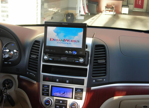 Grand Cherokee 5 7 Car Cinema Navigation Pioneer Avic HD1BT NecVox.