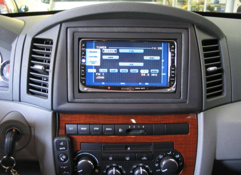  Grand Cherokee New 5 7 Car Cinema Kenwood DDX 7025.