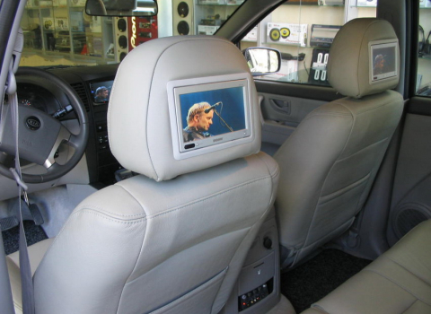 Kia Sorento.Car Cinema Kenwood DDX-7025-Sony-Rear Camera.
