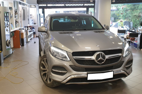 Mercedes GLE W 166. Apple Car Play.