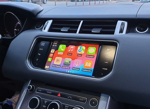Range Rover Evoque 2018 Apple Carplay/Android Auto, Rear view Camera