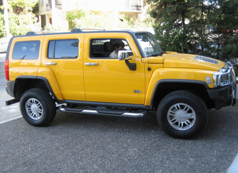 Hummer H3. Car Cinema Navigation Kenwood DNX7200.