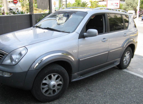 Ssang Yong Rexton. Car Cinema Navigation Kenwood DNX8220BT.