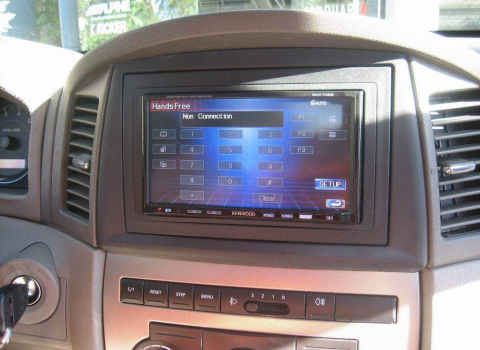 Jeep Grand Cherokee Car Cinema Kenwood DDX 7029.