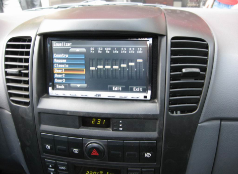 Kia Sorento 3.5. Car Cinema JVC-AVX800.