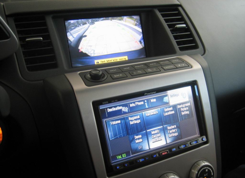 Nissan Murano. Car Cinema Navigation Pioneer Avic-HD3BT.