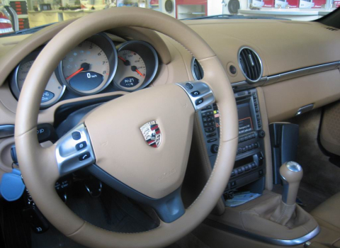 Porsche Boxter. Antiradar - Laser Jammers Blinder MX-40.