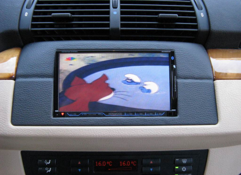 BMW X5. Car Cinema Navigation Kenwood DNX8220BT-Macrom.