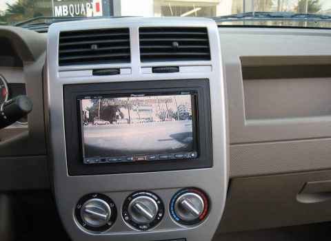 Jeep Compass Car Cinema Navigation Pioneer Avic HD1BT.