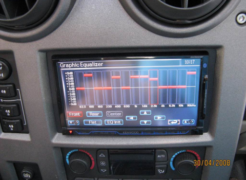 Hummer H2. Car Cinema Navigation Kenwood DNX8220BT.