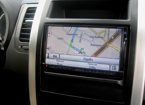 Nissan X-Trail. Car Cinema Navigation kenwood DDX8022BT-Navibox.
