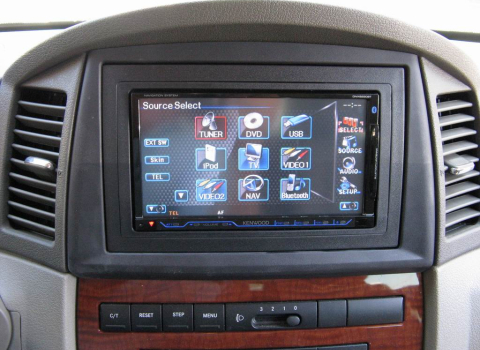 Grand Cherokee Car Cinema Kenwood DNX8220BT NecVox.