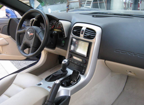 Chevrolet Corvette Car Cinema Navigation DNX8220BT.