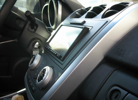 Mazda CX-7. Car Cinema Navigation Kenwood DNX7200.
