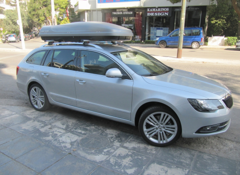 Skoda Superb Εγκατάσταση μετρητών ακτινοβολίας.