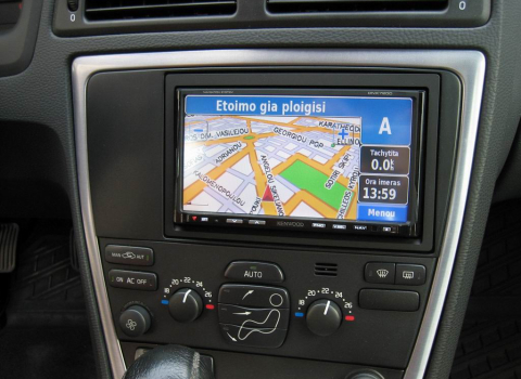  Volvo S 60 Car Cinema Navigation Kenwood DNX7200.