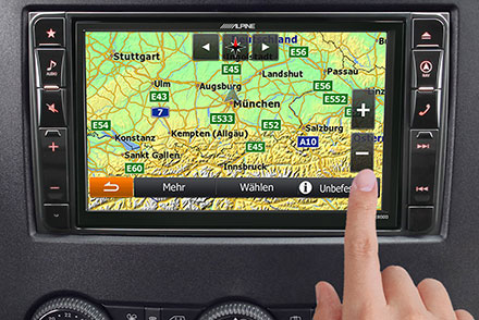 20cm High Resolution Touch Screen Sprinter S906