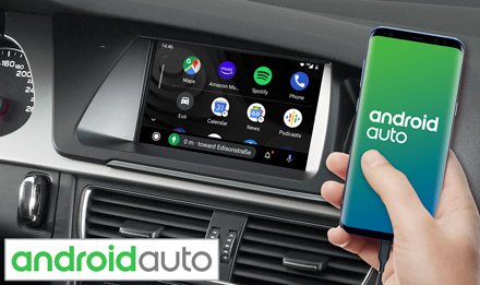 Audi A4 Works with Android Auto X703D A4