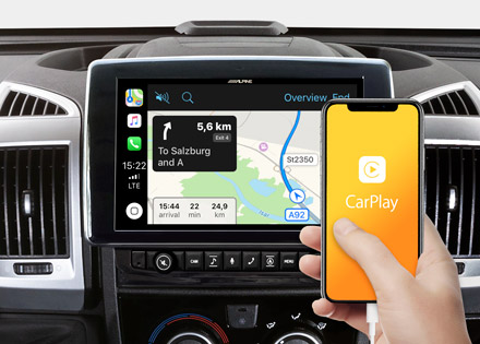 Ducato Jumper Boxer Online Navigation with Apple CarPlay X903D DU