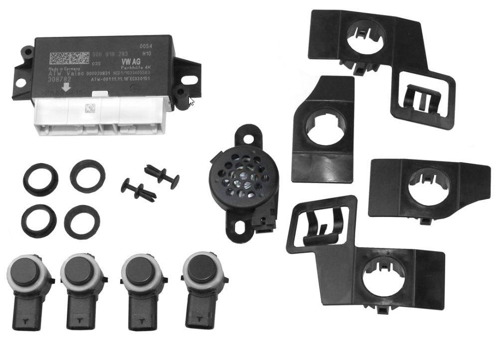 Complete_set_Park_Pilot_rear_for_VW_Polo_6C__1585080505_695